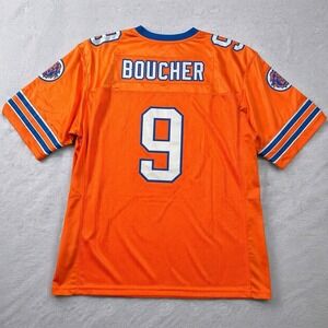 Waterboy Boucher 9 Jersey Mens L Orange Mesh Movie Football Y2K